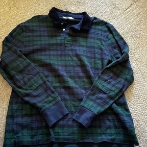 J Crew long sleeve polo, very warm and soft